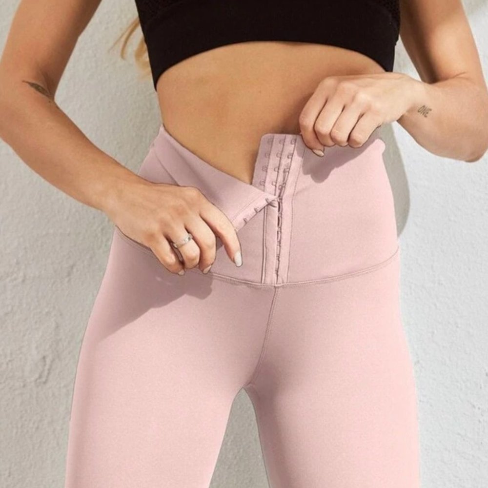 High Waist Corset Leggings - Picture 2 of 8